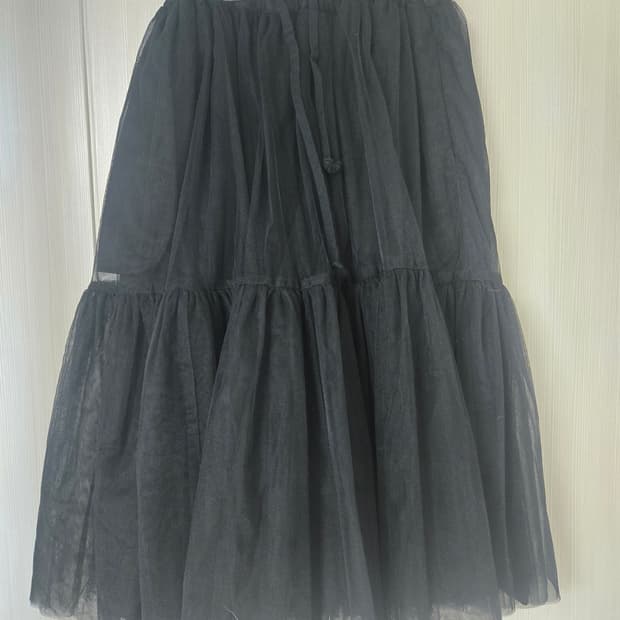 꼼데가르송 튤 스커트 xs