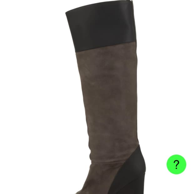Derek Lam suede wedge boots