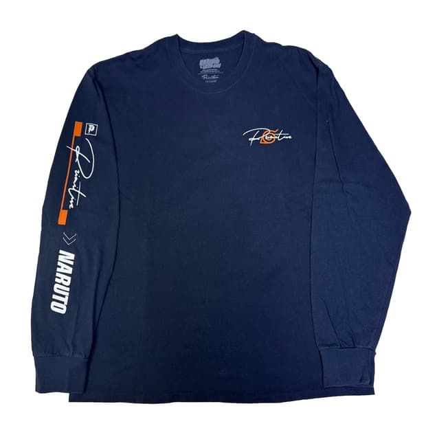 빈티지 나루토 NARUTO 질풍전 나선환 그래픽 롱슬리브 티셔츠 L