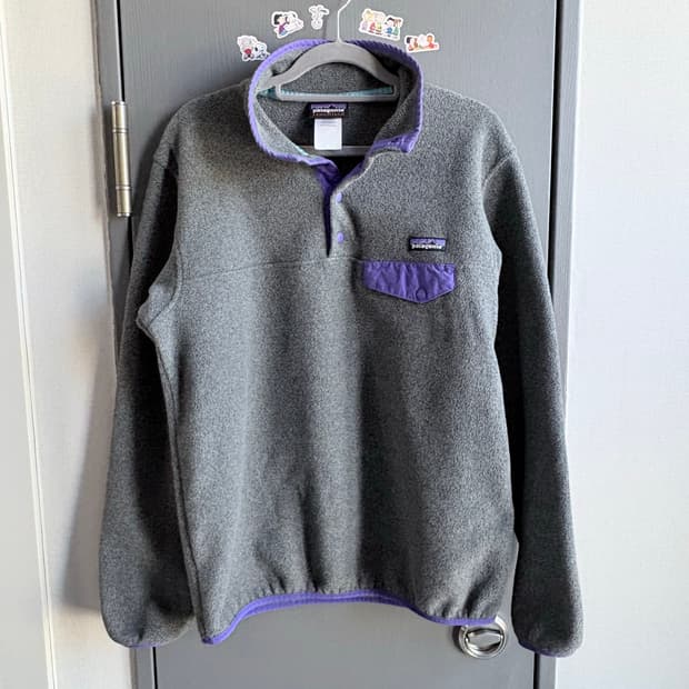(우먼 M, 맨즈 S) 파타고니아 신칠라 그레이(니켈) / 퍼플
