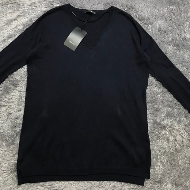 [[S, 새상품] 자라(ZARA) 브이넥 긴팔 니트@764