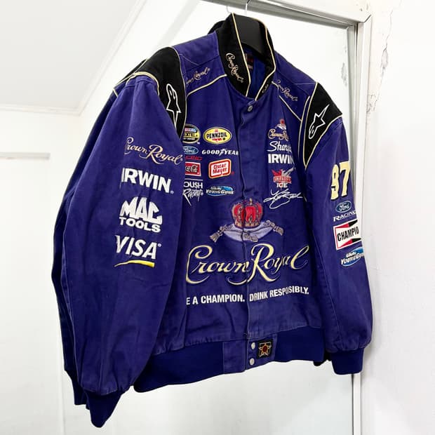 제프해밀턴 나스카 Crown Royal 레이싱 자켓