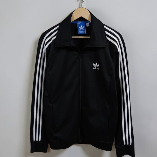 105 Adidas 아디다스 유로파 삼선 트랙탑 져지 블랙