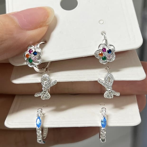 실버925 은귀걸이 다 팔아요