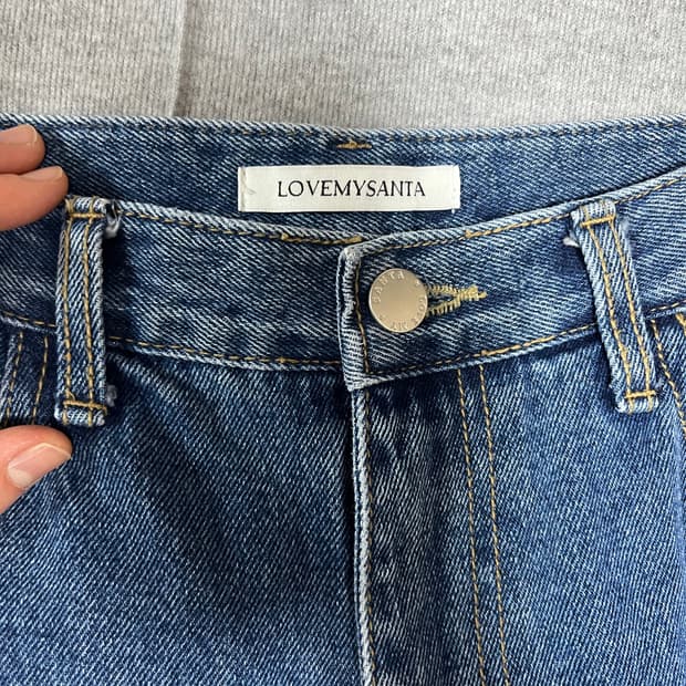 러브마이산타 데님 중청 스몰