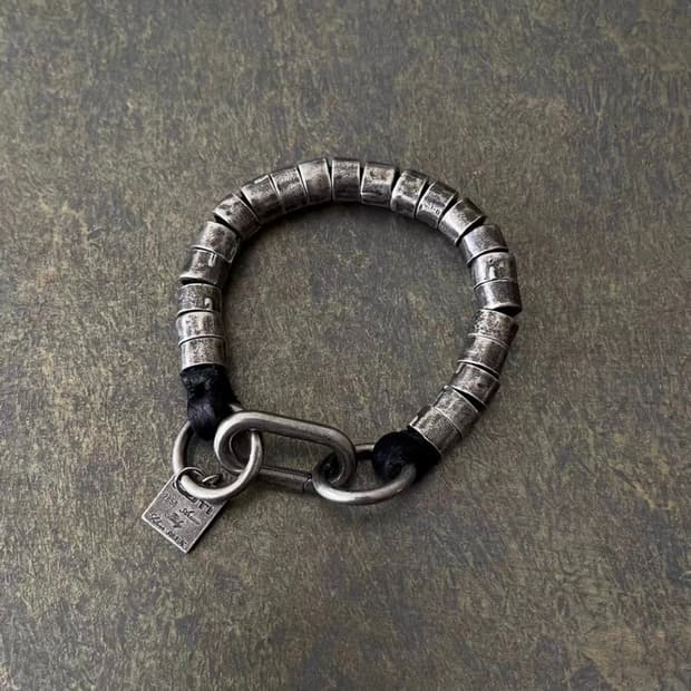 Oceanora 고딕 다크 스타일 925 스털링 실버 빈 티지 팔찌