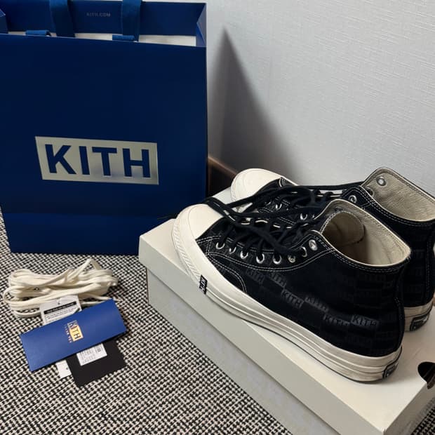 KITH CONVERSE ALL STAR BLACK