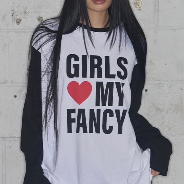 팬시클럽 GIRLS MY FANCY LONG SLEEVE (BLACK)