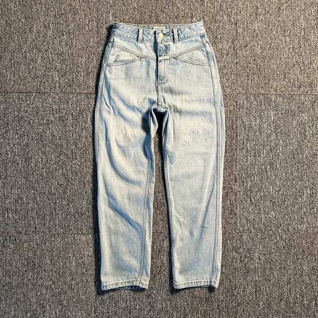 마리떼프랑소와저버 연청 데님 팬츠