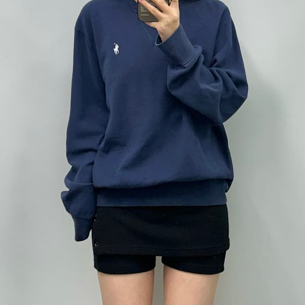 폴로 랄프로렌 신형 네이비 맨투맨 