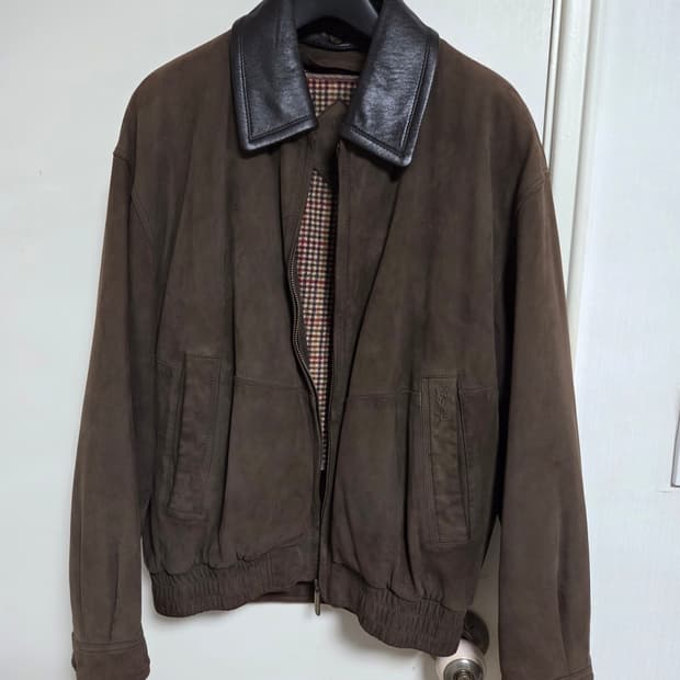 입생로랑 스웨이드 자켓 95사이즈