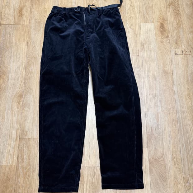 그라미치 블랙 코듀로이 팬츠 XL