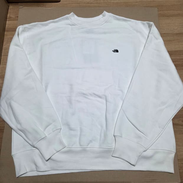 노스페이스 기모 맨투맨 새상품