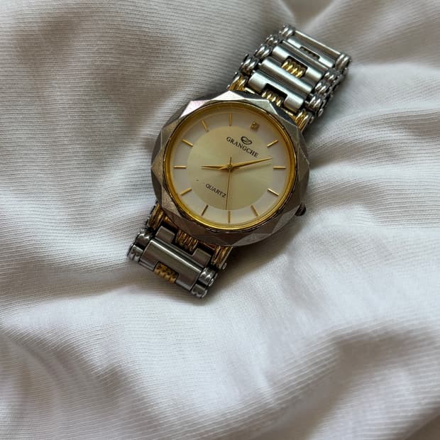 vintage granche metal watch