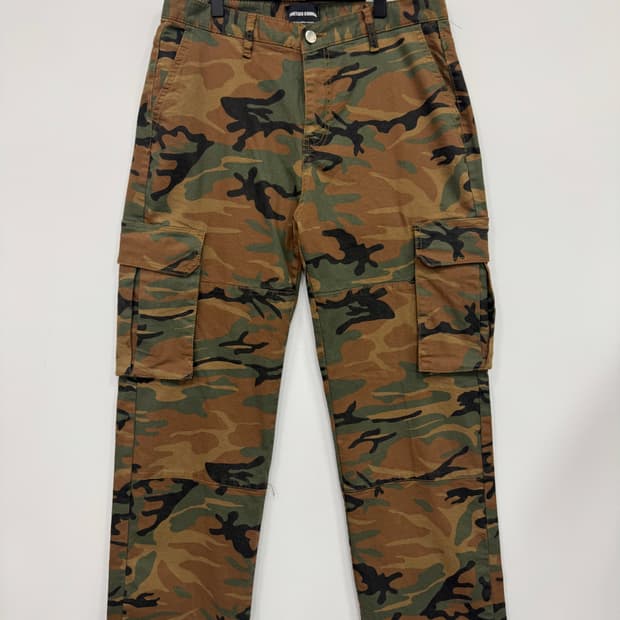 SHETHIS COMMA 카모플라쥬 팬츠
