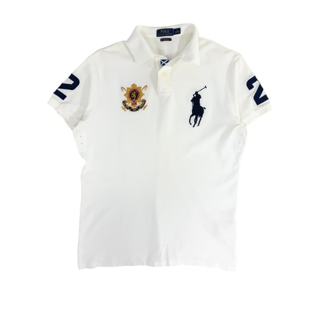 폴로 빅포니 치프키프 화이트 반팔 카라티 man m