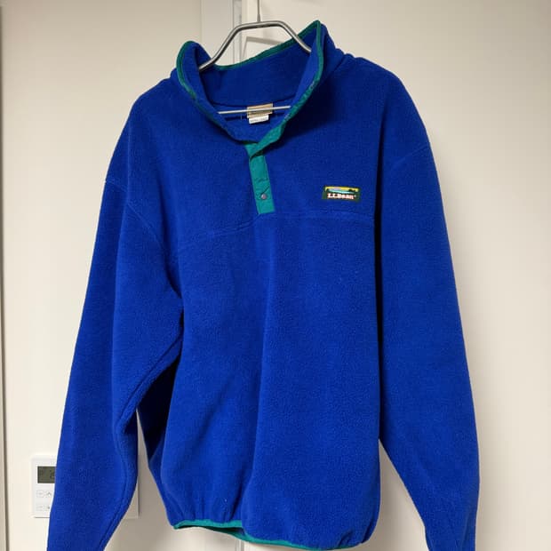 [USA Made] 엘엘빈 L.L.Bean 신칠라 후리스 빈티지 로얄블루