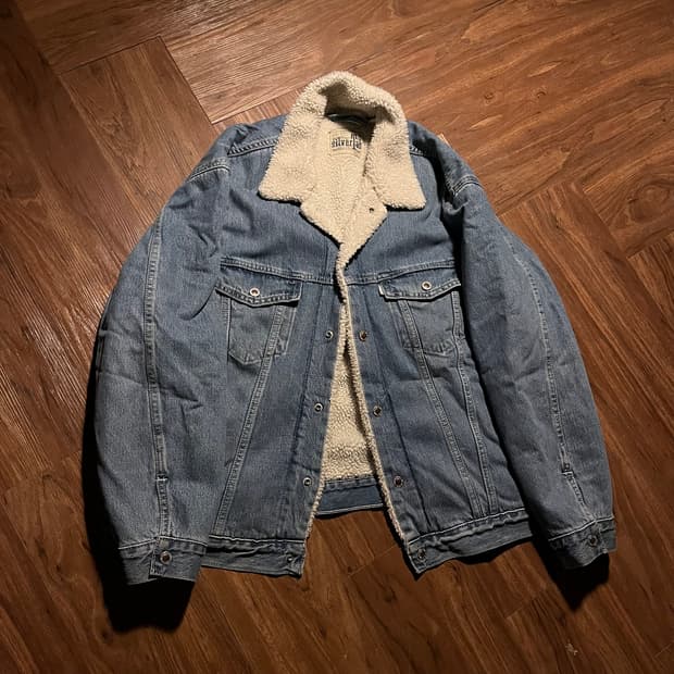 Levi's Silvertab 리바이스 실버탭 쉐르파 트러커 자켓 m