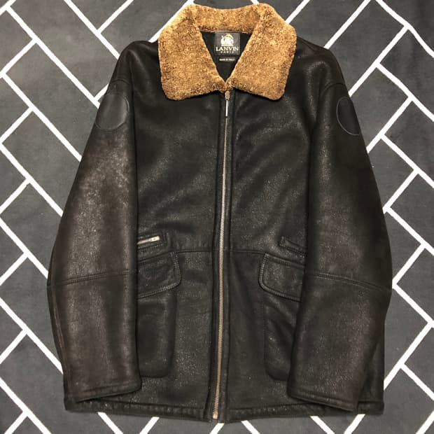 (명품횡제가)랑방 리얼양가죽 시어링무스탕/몽클레어 옴므 톰포드스톤 프라다