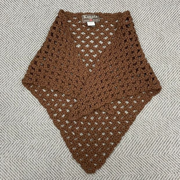 카나타 뜨개 판초 v0107