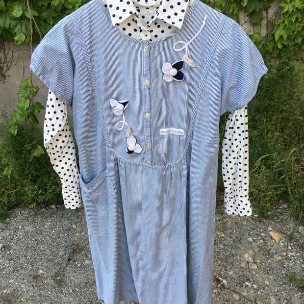 빈티지 소녀 코디세트