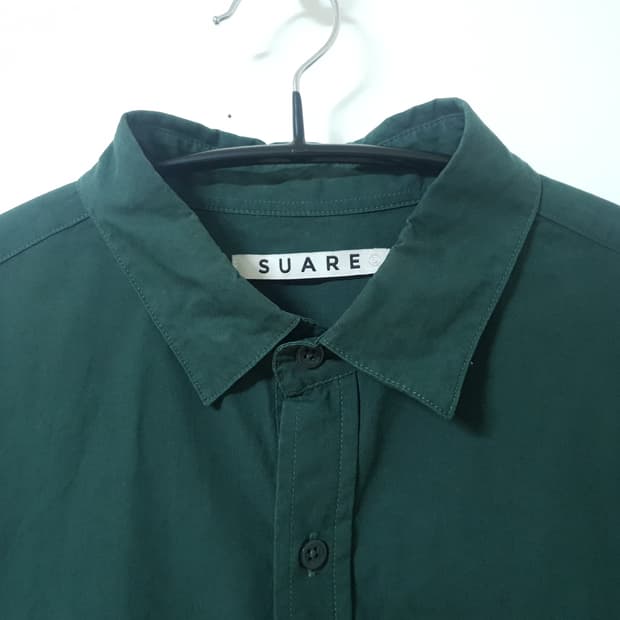 수아레 데일리 바이오 셔츠 딥그린 L