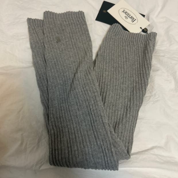 더바넷 레그워머 그레이