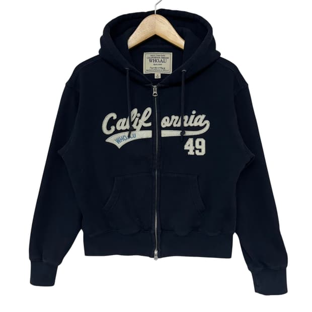 후아유 아치로고 후드집업