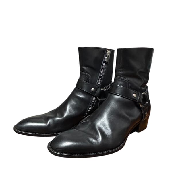 [정품] 13fw 에디슬리먼 생로랑 와이어트 하네스 부츠 43사이즈