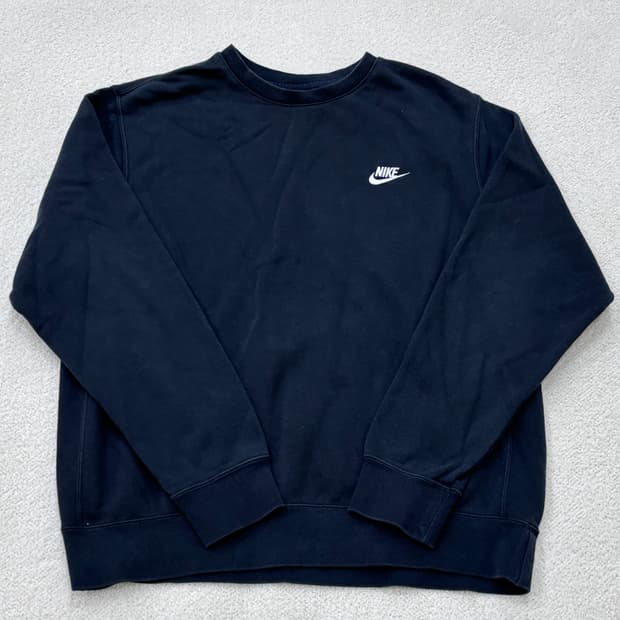 XL 나이키 스몰로고 맨투맨 티셔츠 0305E