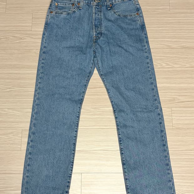 리바이스 501 라이트 인디고 W32 L30