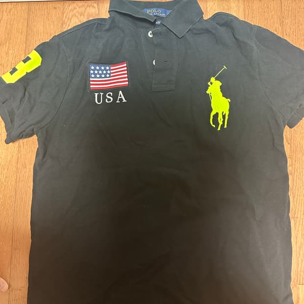 폴로 USA 성조기 카라티