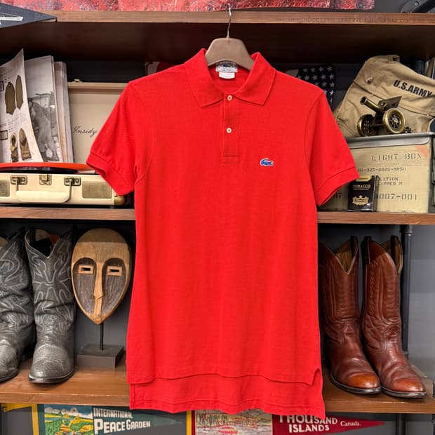 70s 라코스테 IZOD 아이조드 빈티지 PK 카라 반팔티 N1976