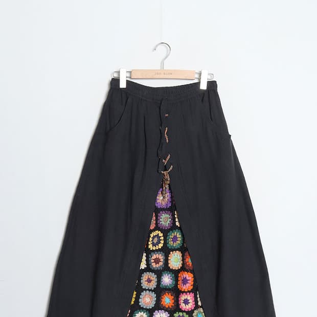 Annapurna Crochet Flared Skirt (27~29)