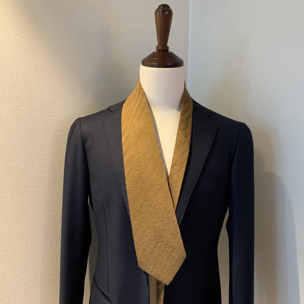 휴고보스 스트라이프 명품넥타이 클래식룩 혼방 A+등급