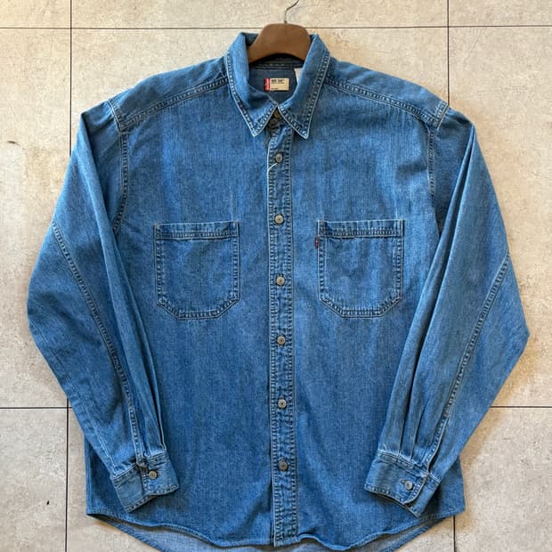 리바이스 데님 셔츠