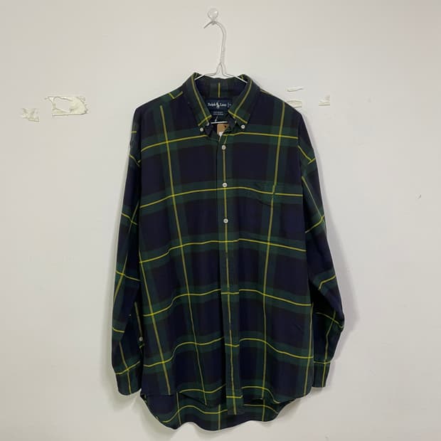 폴로랄프로렌 체크 셔츠