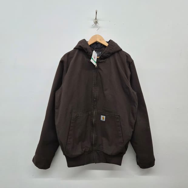 칼하트 워시드 덕 인슐레이티드 액티브 재킷 남성 M