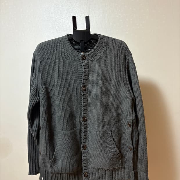 언더커버 올리브 버튼 가디건 3 size