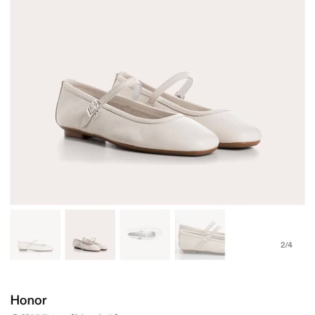 흐꺙 Honor off white
