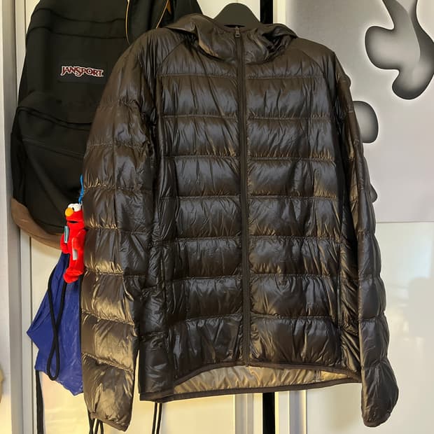 빈티지 유니클로 다운 경량패딩