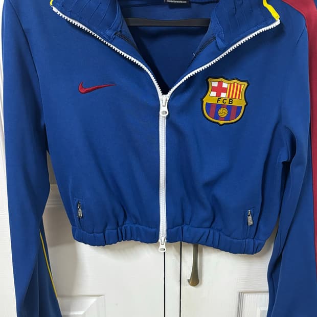 바르셀로나 크롭 져지 (나이키)