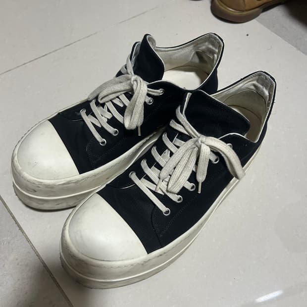 릭오웬스 더블범퍼 로우 43.5