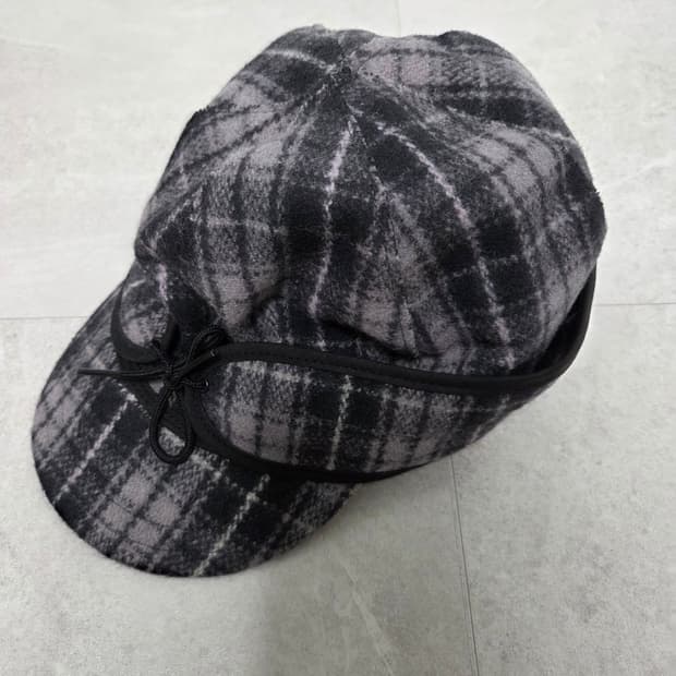 스토미 크로머(Stormy Kromer) 오리지널 울 캡 체크 (Made
