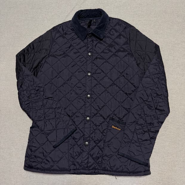 Barbour 바버 카라 퀄팅 자켓