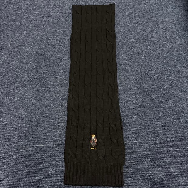 폴로 랄프로렌 꽈배기 머플러