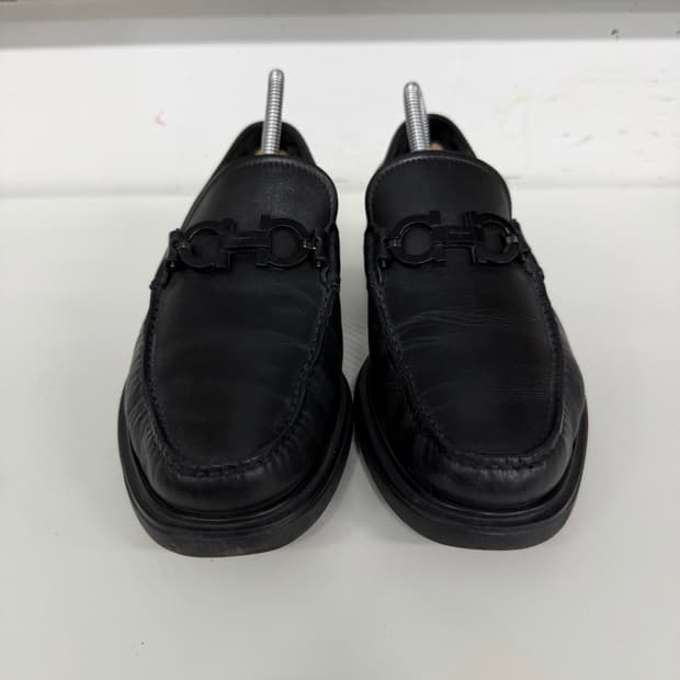 정품) 페라가모 남성 간치니 로퍼 구두 6(250-255)