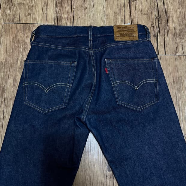 리바이스 505 셀비지 made in usa