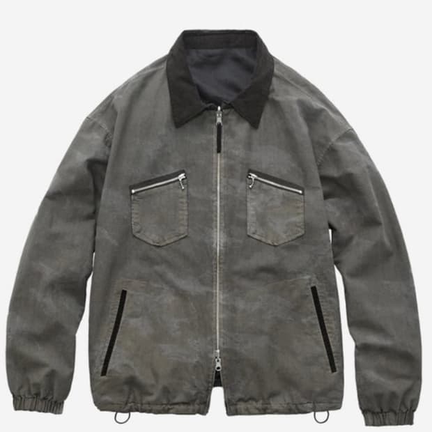 폴리테루 라미 카모 리버시블 재킷