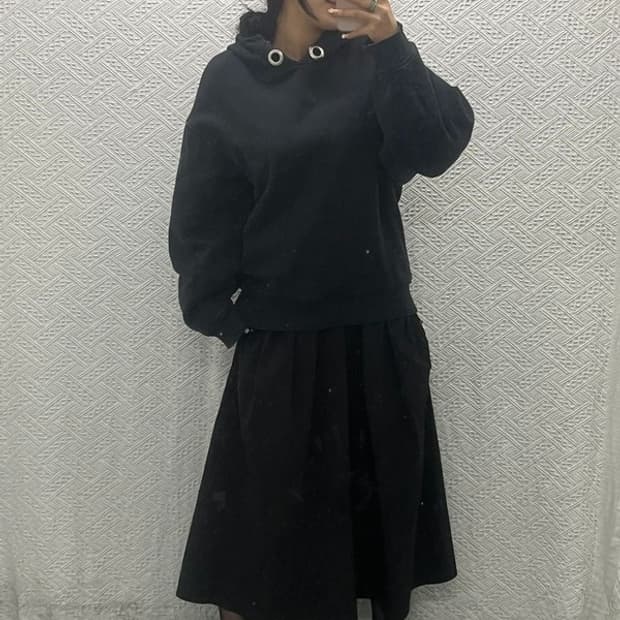 아크네스튜디오 오버사이즈 캐주얼 후드티 105 C06396